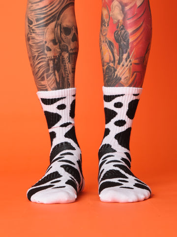 Cow Design Socks