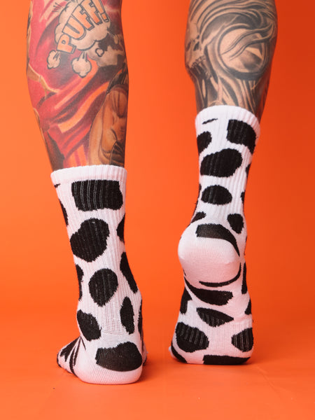 Cow Design Socks