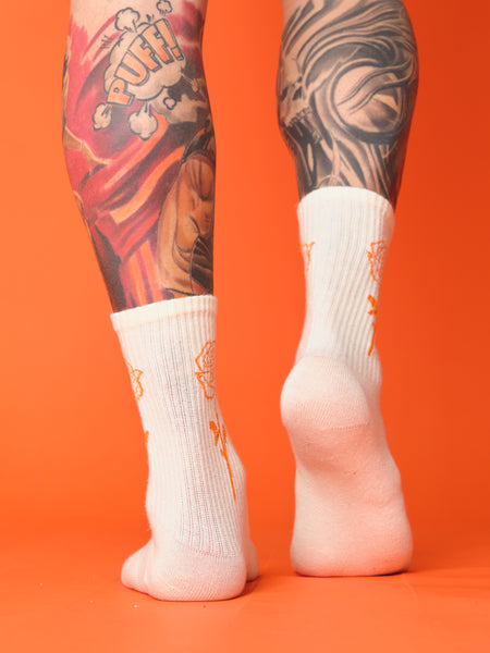 Rose Design Socks
